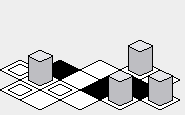 Zig-zag approach to rendering seems compact