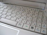 Image of Eee PC keyboard